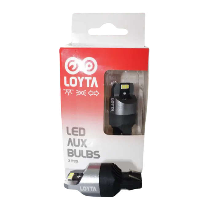 Bombillo LED W21/5W T20 ámbar Loyta