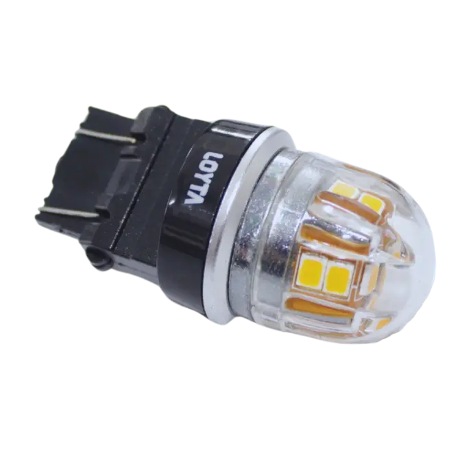 Bombillo Auxiliar Led 3157 Ambar 12-24V 2.8W/0.4W - Canbus