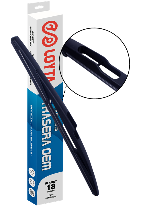 Plumilla Trasera Oem Toyota Prado 12