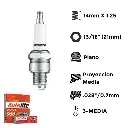 BUJIA AUTOLITE COBRE NGK BPR7HS