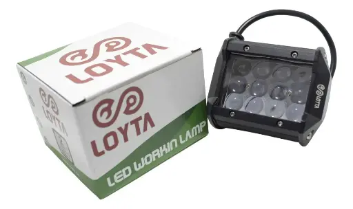 [LYT-BAR3IND] Barra Led Lupa Dual Blanca- Ambar Flasheo 18W Spot 12-24V