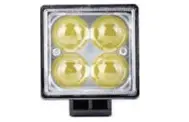 [LYT-CUA4] Lampara De Trabajo Cuadrada Lupa 4 Leds 12W 12/24V Spot