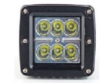 [LYT-CUA6X] Lampara De Trabajo Cuba Lupa 6 Leds 18W 12/24V Spot