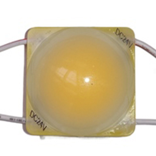 [LYT-3524AMO] Modulo Cuadrado 1 Led Amarillo 24V Ip-67