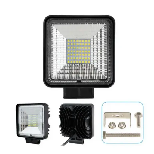 [LYT-CUAFL] 4'' Led Working Light, 49X3030 1W,  10-30V, Flood, 112X112X45Mm