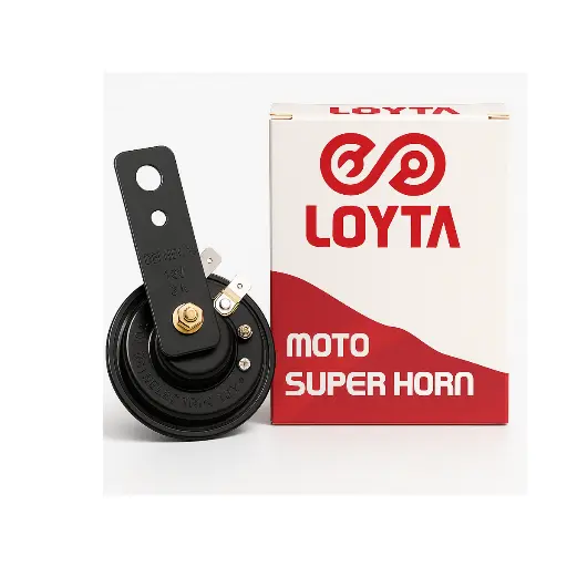 [HYT-P66-12V] Pito De Disco Negro Loyta 66Mm Caja X 1 Unidad