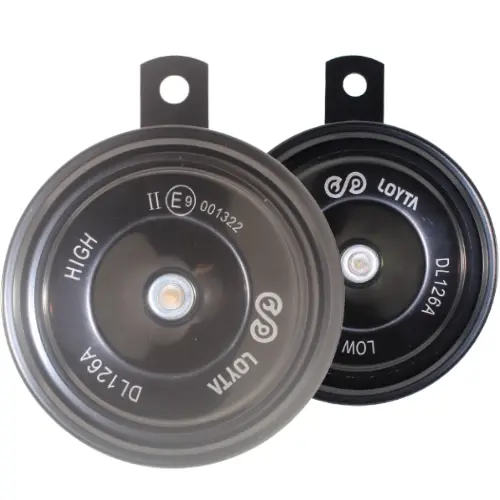 [HYT-P92-12V] Pito De Disco Negro Loyta 92Mm Caja X 2 Unidades