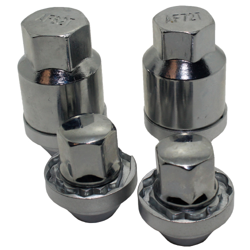 [LYT-TM12X1.25] Kit M12X1.25 (4 Tuercas- 2 Llaves) Conico