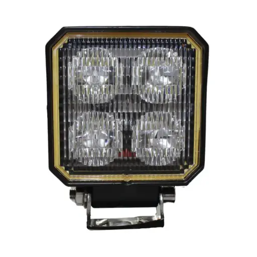 [LYT-CUA4-KD] Exploradora Led Cuadrada 4 Leds 20W 10-30V Ip68