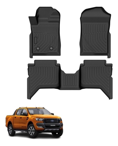 [MYT-FOR-RGR2] Tapetes Termoformados Para Ford Ranger 22-24 LOYTA