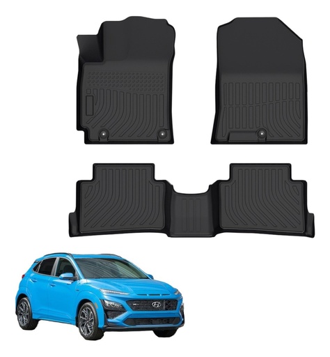 [MYT-HYD-KNA2] Tapetes Termoformados Para Hyundai Kona 2018 2022 LOYTA