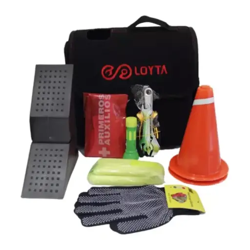 [LYT-KITCAR3] Kit De Carretera Reglamentario Maletín En Alfombra   Loyta